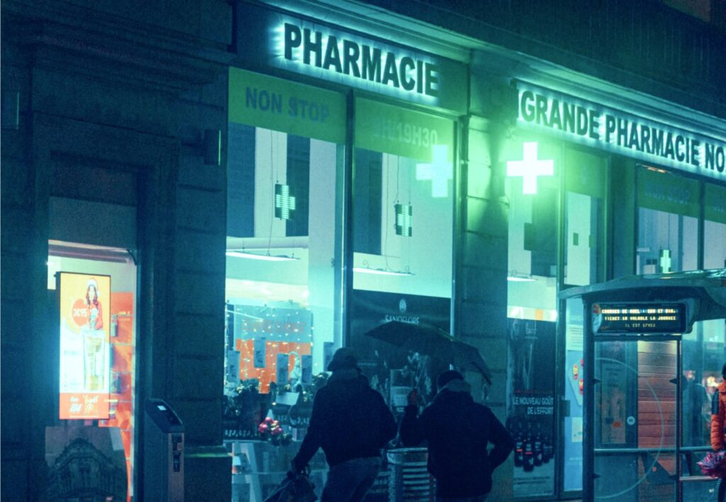 Évolution du nombre de pharmacies en France métropolitaine